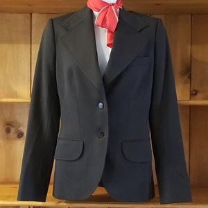Dolce & Gabbana 2 Button Black weighted Blazer